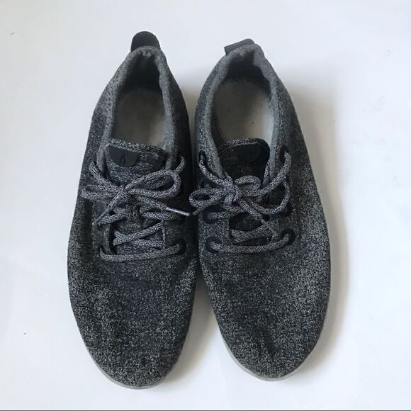 Allbirds merino wool grey running shoes lace up size 13 - Picture 1 of 5